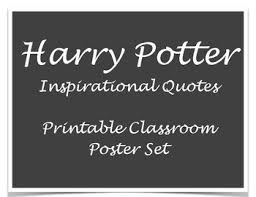 Need some inspiration in your life? Harry Potter Inspirational Quotes Printable