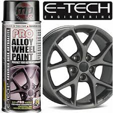 Details About E Tech Pro Alloy Wheel Refurbish Customise Spray Paint Dark Anthracite Grey