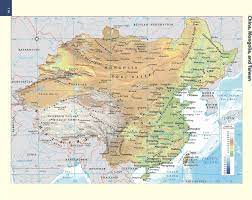 As observed on the physical map of china above, the country has a highly varied topography including plains, mountains, plateaus, deserts, etc. 12 Asia Ideas Map Asia Country Maps