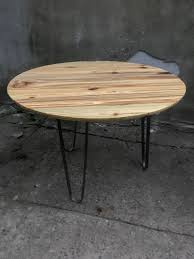 Mini Round Pieced Wood Coffee End Table Kids Table On End Tables Table Wood