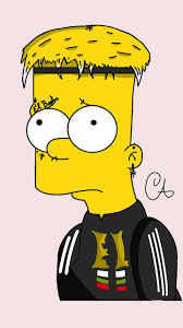 Browse millions of popular black wallpapers and ringtones on zedge and personalize your phone to. Trap Bartolomeo Bart Simpson Simpsons Art Simpson Wallpaper Iphone