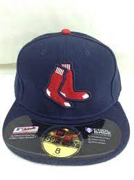 New Era 59fifty Boston Red Sox Double Sox Cool Base Fitted Cap Size 8 On Feild Boston Red Sox Fitted Caps Cap