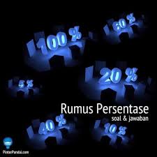 Menghitung Persen Rumus Cara Contoh Soal Jawaban Pengertian Matematika Belajar Orang