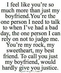 So when your boyfriend does something sweet for you, make sure you let him know just how you feel. Cute Things To Say To Your Guy Best Friend Quotes Quotemotion Com