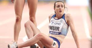 Muir ran into the history books in 2016 when she broke double olympic champion dame. Laura Muir Senses A Cloud Over The 1500 Metres Final In Doha But Knows All She Can Do Is Give It Her All Daily Record