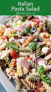 Italian Pasta Salad Recipe Easy Quick 30 Minutes Best Recipe Box Recipe In 2020 Pasta Salad Italian Pasta Salad Pasta Salad Recipes