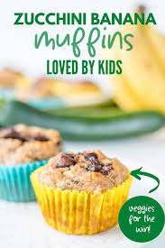 Hidden Veggie Muffins Wholemeal Banana Zucchini Recipe Healthy Muffins For Kids Veggie Muffins Banana Zucchini Muffins