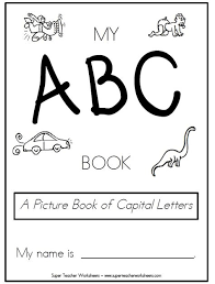 Worksheet will open in a new window. Printable Book Of Capital Letters Super Teacher Worksheets Preschool Alphabet Book Alphabet Book