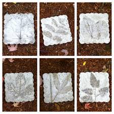 Homemade Stepping Stones Use Disposable Tin Foil Cake Pans For The Mold This Is What Created The Sc Homemade Stepping Stones Stepping Stone Molds Stone Molds