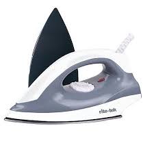 RITE-TEK DRY IRON 1000W NONSTICK SOLE PLATE 2.3 KG HEAVY WEIGHT | DI390
