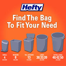 Hefty gripper trash bags (tall kitchen drawstring, 13 gallon, 80 count), lokxdj 2pack 80 count by hefty. Hefty Ultra Strong Tall Kitchen Trash Bags 13 Gallon 40 Bags Citrus Twist Scent Drawstring Walmart Com Walmart Com