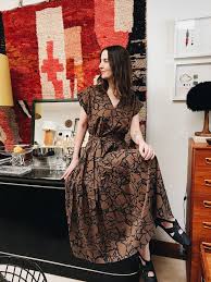 The Tomato Dress in Black + Green from @henrikvibskov