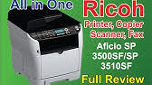 For windows or mac operating full driver for microsoft windows. How To Ricoh Sp 3500n 3510dn Driver Install Teach World Youtube
