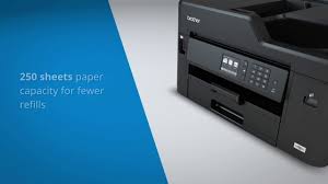 طابعة brother j6510dw من نوع برذر انك جت ( inkjet ) لطباعة المستندات والصور وتتميز هذه الطابعة بسهولة الطباعة والمشاركة ، وجودة التصوير. Brother Mfc J2330dw Youtube