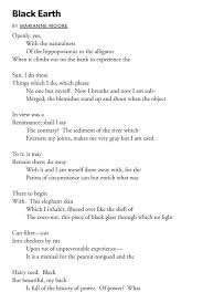 Black Earth By Marianne Moore Pg 1 Words Poems Quotes