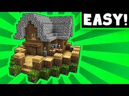 Humble Little House With Porch Minecraft Tutorial Minecraft Tutorial Minecraft Designs Minecraft Games