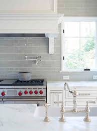 With subway tile backsplash designs, you can bring this classic look into your home. Gray Subway Tile Kitchen Backsplash Laurel Home