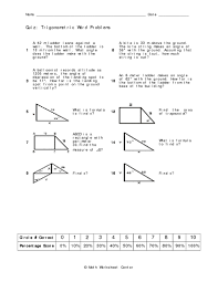 Long reading word problems 7 these problems. 32 Trig Ratios Word Problems Worksheet Worksheet Resource Plans