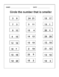 Kindergarten Comparing Numbers Worksheets Google Search Knutselen 5 Jaar Werkbladen Phonics