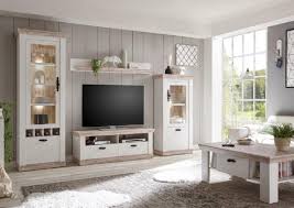 Wohnzimmer schrankwand weiss einzigartig frisch. Wohnkombination Kiruna I Schrankwand Tisch 5tlg Pinie Weiss Oslo Pinie Wohnzimmer Beauty Scouts Ihr Wohnexperte