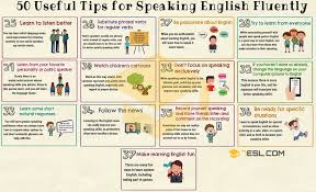 How To Speak English Fluently 50 Simple Tips 7 E S L Speak English Fluently Speaking English English Help
