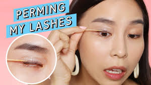 Here's everything you need to know about lash lifts if you're considering trying one for yourself. Giving Myself A Lash Lift Tina Tries It Youtube