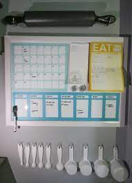 Once cut and in the frame we hung it. How To Diy Any Dry Erase Board Into A Calendar