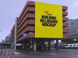 Outdoor Building Billboard Day Night Psd Mockup Billboard Mockup Billboard Outdoor Advertising Billboard