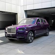 Bespoke Rolls Royce Cullinan In Twilight Purple At Rollsroyceabudhabi Arabmoneyofficial Rolls Royce Rolls Royce Cullinan Fancy Cars