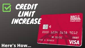 Maybe you would like to learn more about one of these? How To Get A Higher Navy Federal Credit Card Limit Increase Credit Hack Youtube