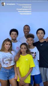 Larsa pippen kids, daughter, and husband larsa pippen net worth larsa pippen is a model turned actress as well as a television personality who is known to help. Scottie Pippen And His Ex Wife Larsa Come Together To Celebrate Their Son Justin S Birthday From The Stage