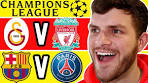 CHAMPIONS LEAGUE WEEK 2 PREDICTIONS - YouTube