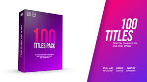 All of our premiere pro templates are free to download and ready to use in your next video project, under the mixkit license. 100 Titles Pack Free After Effects Template