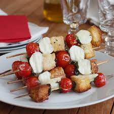 Maybe you would like to learn more about one of these? Tomato Mozzarella Appetizer Recipe Appetizers Easy Finger Foods Easy Cold Appetizers