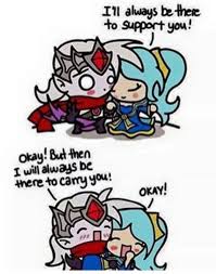 Leagueoflegends Sona Varus Support Adc Meme Love Cute Lol League Of Legends League Of Legends Comic League Memes