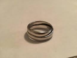 Designer Signed James Avery 925 Sterling Silver Endless Love Ring Size 10 5 In 2020 Size 10 Rings Love Ring Ring Size