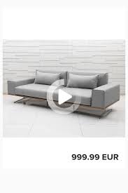 Loftscape Schlafsofa Warner Hellgrau Webstoff 243x78x98 Cm Mit Schlaffunktion Celebrity Bedrooms Sofa Outdoor Sectional Sofa