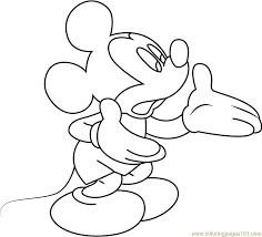 You can join in the action by filling up this illustration of baby mickey with your own choice of bright and fun colors. Mickey Mouse Coloring Page For Kids Free Mickey Mouse Printable Coloring Pages Online For Kids Coloringpages101 Com Coloring Pages For Kids