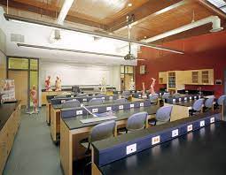 Anatomy Physiology Biology Lab Modern Classroom Modern Classroom Design School Interior