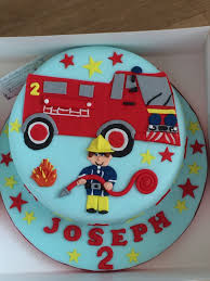 Fireman Sam Cake Kindergeburtstag Backen Kinder