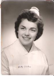 Nurse Addie Giblin at the original Springfield Memorial Hospital