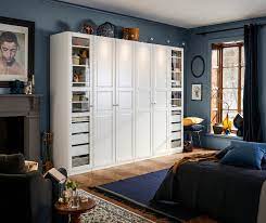 Dressing room beautifully fitted with pax wardrobe. Buy Tyssedal Door With Hinges 50x229cm Online Uae Ikea