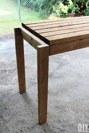 They show each step in the process so you'll be able to bui. How To Build A 2x4 Outdoor Bar Table The Diy Dreamer