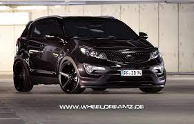 Kia sportage, aksesuar & tuning. Wheeldreamz Tunes The Kia Sportage With Kv1 Rims