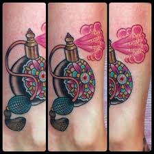 Pin By Monchecourt On Tattideas Perfume Bottle Tattoo Bottle Tattoo Tattoos