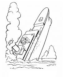 free printable titanic coloring pages