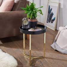 We did not find results for: Finebuy Tabletttisch Fb49719 Design Beistelltisch Evi 40 X 51 X 40 Cm Couchtisch Rund Schwarz Gold Designer Wohnzimmertisch Modern Kleiner Sofatisch Mit Metallgestell Runder Tabletttisch Mit Holz Platte Online Kaufen Otto