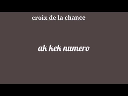 Aujourd'hui, un tirage du loto ne se contente plus de dévoiler une simple combinaison gagnante mais il dévoile. Croix 30 Mai 2019 Gagner Au Loto Youtube