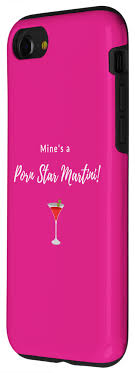 Amazon.com: iPhone SE (2020)  7  8 Mines A Porn Star Martini! Favorite  Cocktail Logo Case : Cell Phones & Accessories