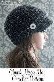 Crochet Pattern Modern Crochet Newsboy Hat Pattern In 2021 Crochet Newsboy Hat Newsboy Hat Pattern Crochet Hats